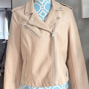 Levi's Women's   Trendy Faux Leather Moto Jacket (Size L)